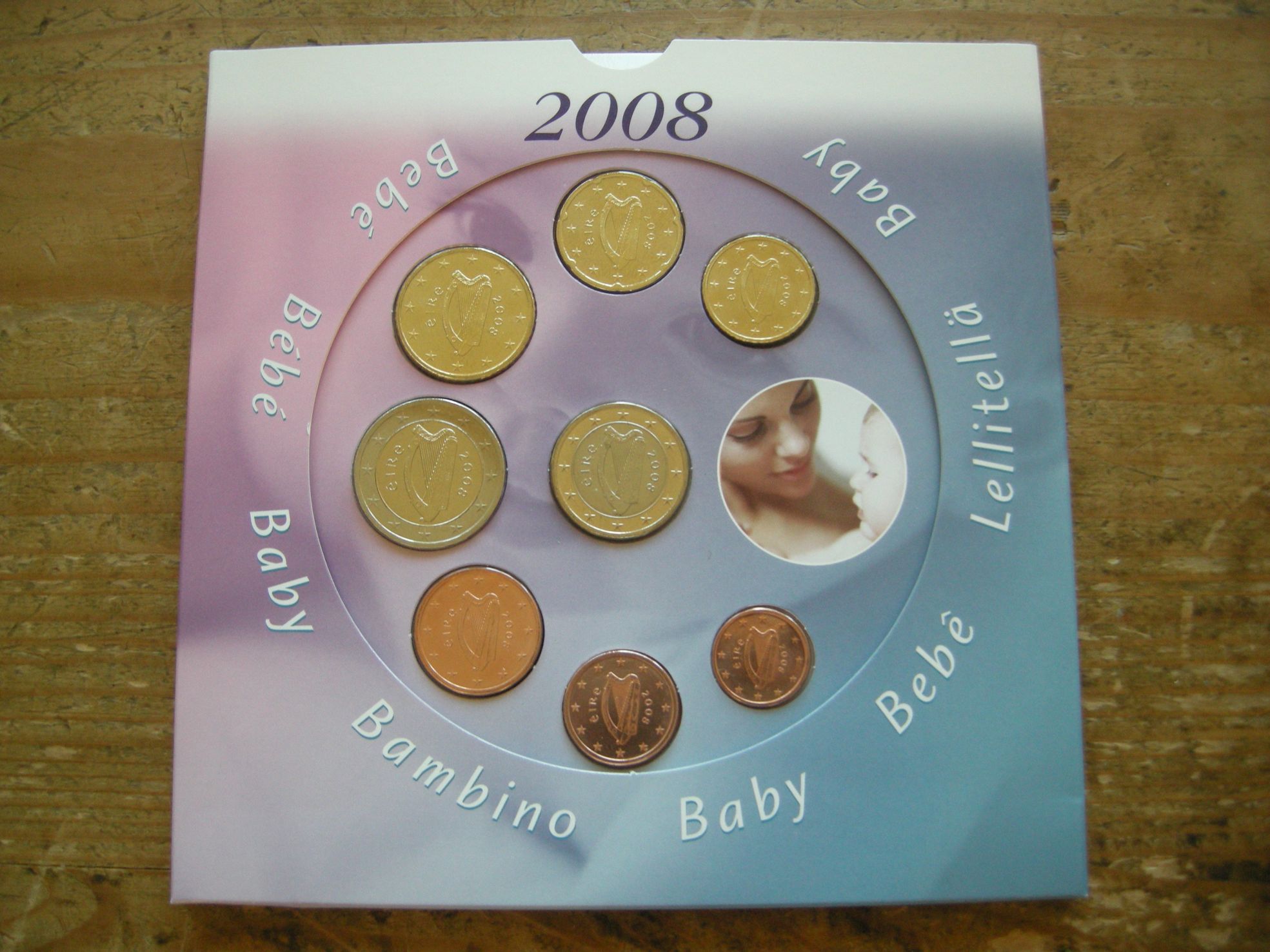 (afbeelding voor) BABY set Ierland 2008 BU uitgave De Ruiter